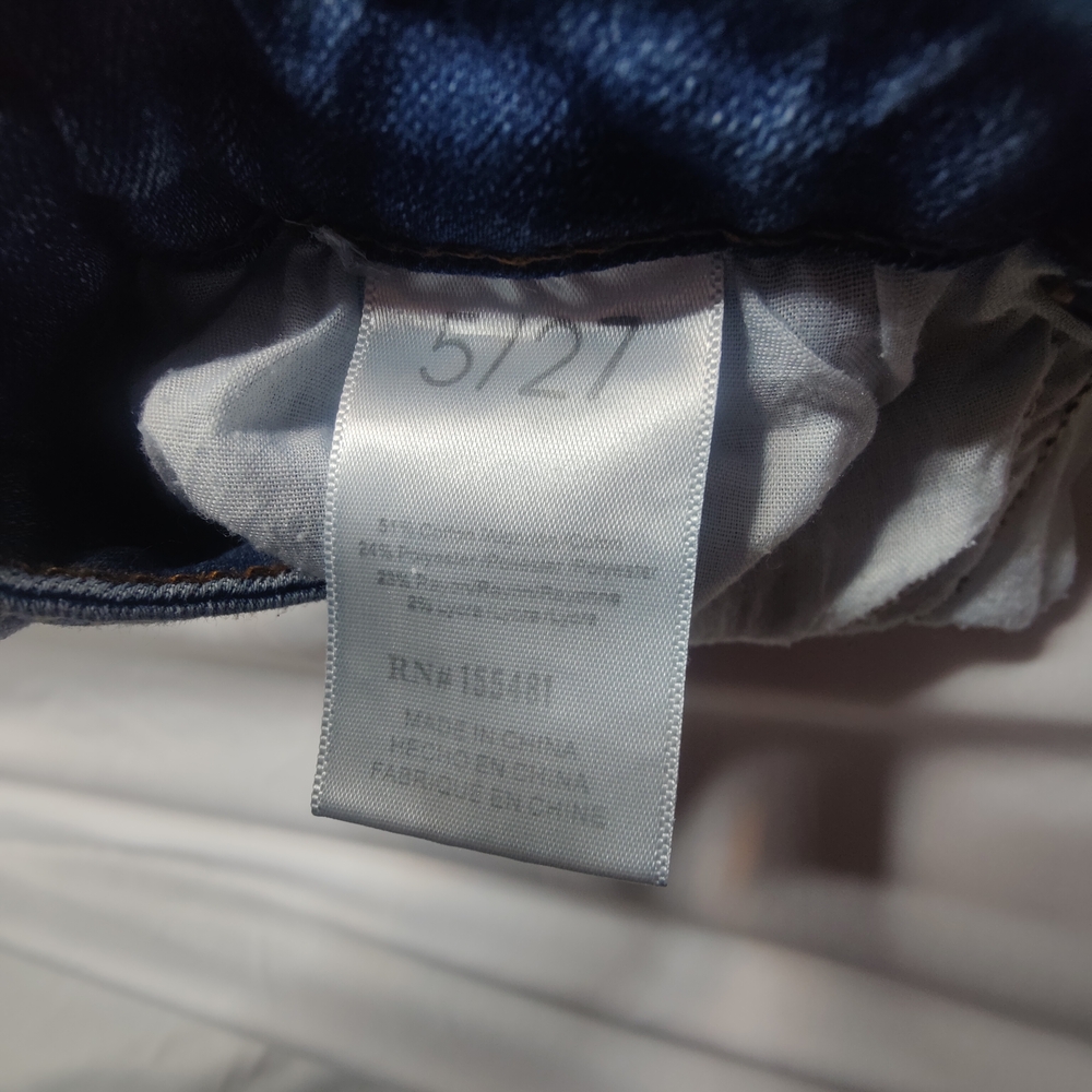 Simple Society Women's High-Rise Button-Fly Jeans — Classic Blue - Picture 3 of 9
